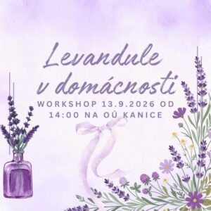 Workshop Levandule v domácnosti